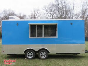 NEW 2017 - 8' x 18' Mobile Kitchen Food Concession Trailer.