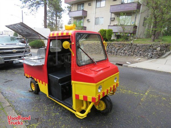 Cushman Truckster Hot Dog / Food Vending Cart Truckster Mini Food Truck.
