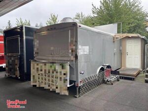 2016 - 8' x 18.5'  Food Concession Trailer Loaded Commercial Mobile Kitchen Trailer.
