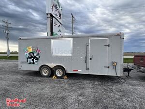 2012 - 8' x 20' Haulmark Snowball-Shaved Ice Concession Trailer.