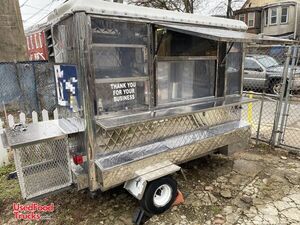 2001 - 4' x 6' Compact Food Concession Trailer Compact Street Food Unit.