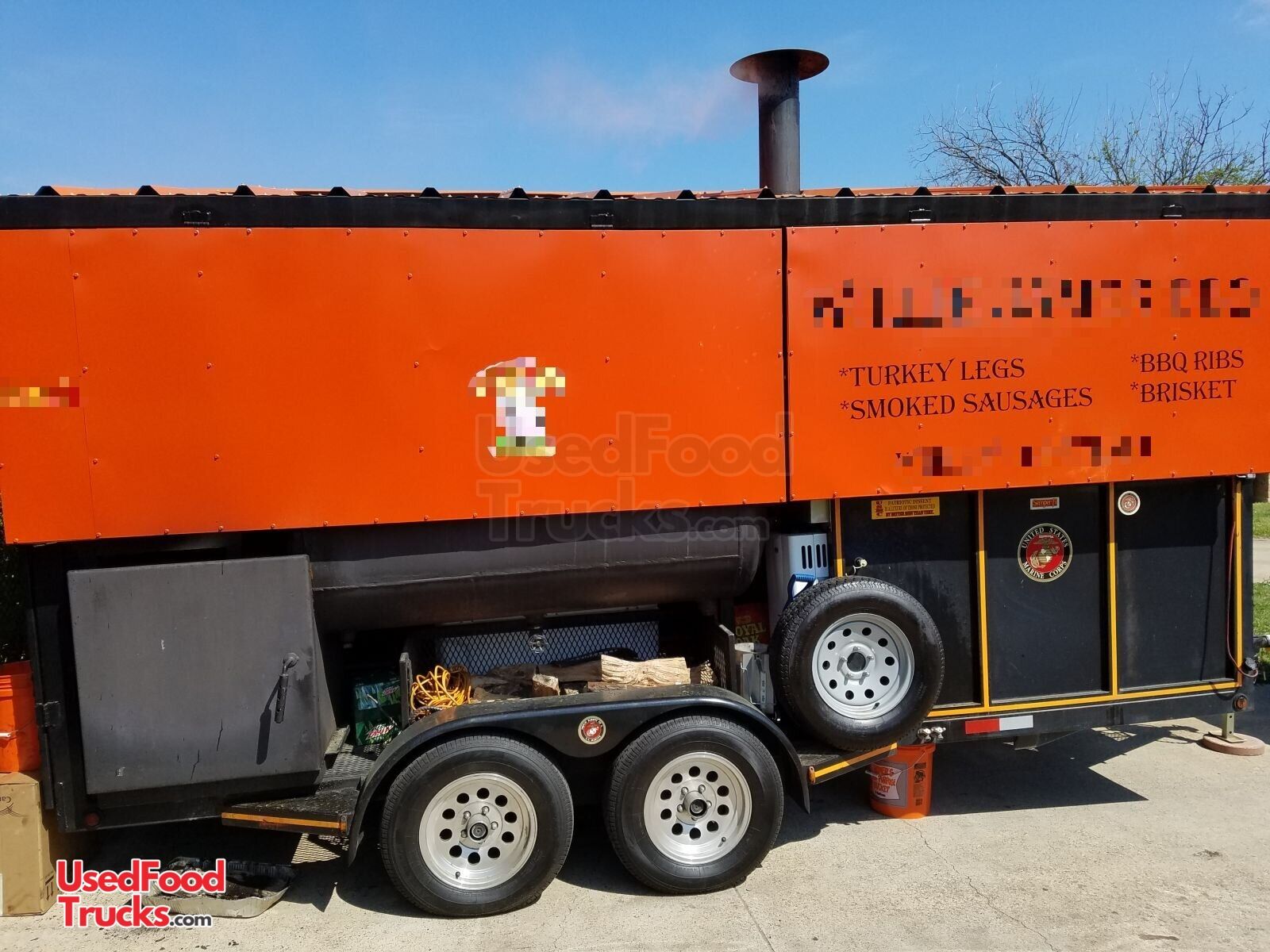2012 8' x 16' BBQ Concession Trailer
