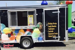 2016 - 8' x 12' Italian Ice Concession Trailer with Truck.
