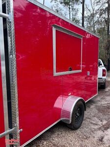 2023 6' x 12' Quality Trailer Empty Concession Trailer | Mobile Street Vending Unit