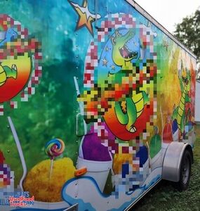 2018 Cargo Craft 6' x 12' Shaved Ice Concession Trailer / Snowball Vending Unit