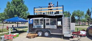 2022 - 8' x 16' Food Concession Trailer with Rooftop Stage