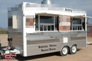 8' x 16' Mobile Kitchen Food Concession Trailer