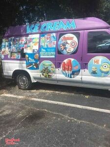 Ford Ecoline Mobile Ice Cream Unit/ Used Dessert Truck.