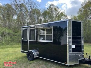 2025 7' x 14' Food Concession Trailer Mobile Vending Unit w/ Porch