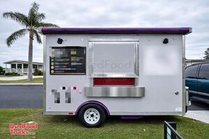Compact 2022 14.5' Food Kitchen Concession Trailer w/ Pro Fire System