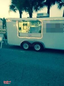 8' x 16' Food Concession Trailer and F-150 Ford Truck