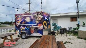Very Neat 2019 8' Beautiful Street Food Kitchen Concession Trailer