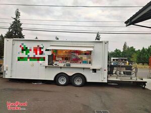 Well-Equipped 2013 Mobile Barbecue Food Concession Trailer.