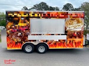 Like New - 2023 8.5' x 16'  Kitchen Food Trailer | Food  Concession Trailer