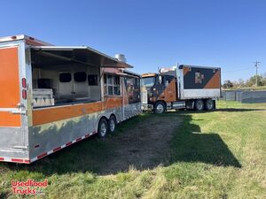 2014 Kitchen Trailer w/ Bathroom and Mack Cabover with Storage Box