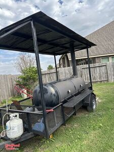 Ready to Roll - 2021 5' x 9' Open BBQ Smoker Trailer Mobile Food Unit