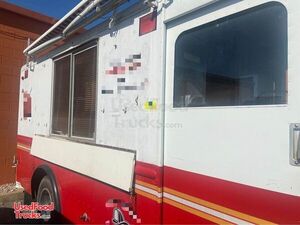 22' Chevrolet P30 Kitchen Food Truck with Pro Fire Suppression System.