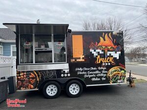 2019 7' x 14' Kitchen Food Trailer | Concession Food Trailer.