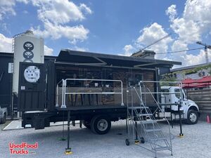 One-of-a-Kind 2013 Freightliner M2 24' Flatbed Mobile Barbecue Food Truck.