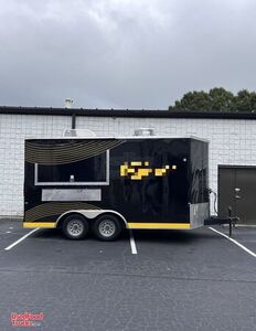 2022 8.5' x 14' Cargo Craft Kitchen Food Concession Trailer with Fire Suppression System