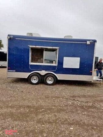 2016 Used Mobile Kitchen Fully-Equipped Food Concession Trailer