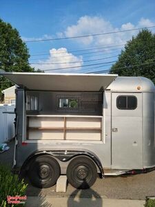 1987 - 8' x 12' Empty Vending-Concession Trailer with 2022 Beautiful Kitchen Build-Out
