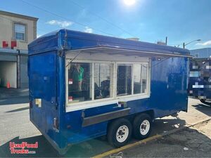 2000 - 8' x 16' Kitchen Food Concession Trailer with Pro-Fire System