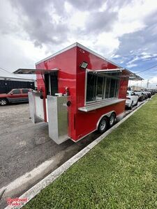 Ready to Go - 2023 8' x 14' Kitchen Food Trailer with Fire Suppression System