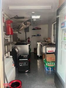 Like New - 2024 7' x 12' Kitchen Food Trailer with Fire Suppression System