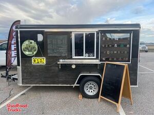 LIKE NEW 2021 - Homesteader 6' x 12' Coffee and Beverage Concession Trailer