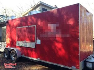 2008 - 25' Custom Built BBQ Concession Trailer with Old Hickory Smoker