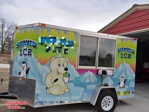 2016 - 6' x 12' Shaved Ice Concession Trailer