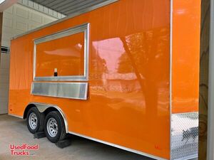 Covered Wagon 16' Basic Concession Trailer / Empty Mobile Vending Unit.