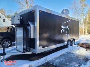2022 8' x 20' Mobile Kitchen Unit Food Concession Trailer