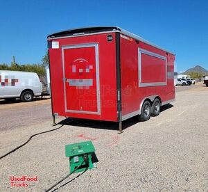 Like-New - 2022 8.5' x 16' Wells Cargo Coffee-Espresso Concession Trailer | Mobile Beverage Unit