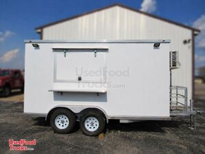New and Never Used - 2026 14' Kitchen Food Concession Trailer