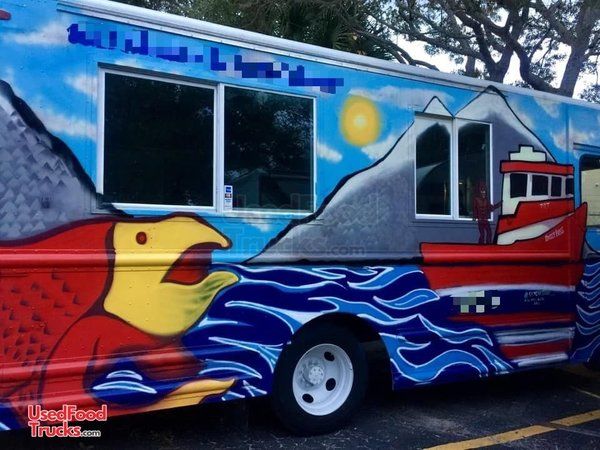 2001 28' Chevrolet Diesel Workhorse Kitchen Food Truck Turnkey Biz.