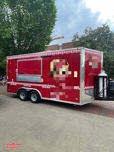 Fully Loaded. 2023 8.5' x 16'  V-Nose Kitchen Food Concession Trailer
