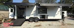 Loaded 2024 8.5 x 28' Kitchen Food Concession Trailer w/ Bathroom +  Pro Fire System