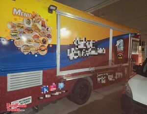 18' Chevrolet P42 Mobile Kitchen Food Truck with Fire Suppression System.