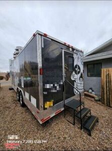 LOADED Turnkey - 2016 8.4' x 22' Freedom Soft Serve Ice Cream + Kitchen Food Concession Trailer