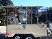 All Stainless Street Food Trailer