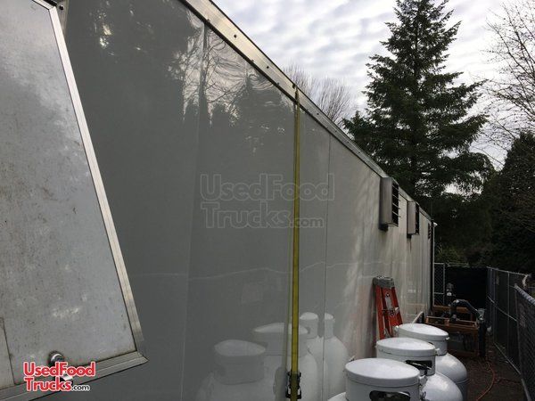 Self-Contained 2017 US Mobile Kitchens 8.5' x 48' Food Concession Trailer.