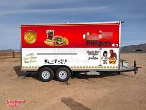 NEW - 2023 8' x 16' Kitchen Food Concession Trailer with Pro-Fire Suppression