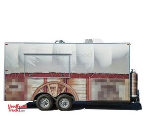 2014 - 8.5' x 17' BBQ Concession Trailer