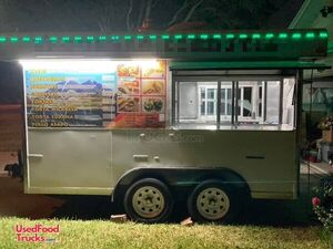 2018 7' x 12' Ready for Street Action Mobile Kitchen Food Concession Trailer
