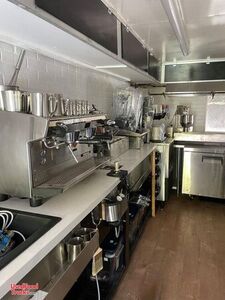 Fully Equipped 8' x 19' Mobile Coffee and Dessert Concession Trailer