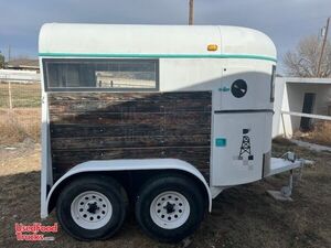 Very Charming 2020 Horse Trailer Bar / Cute Mobile Beverage Concession Unit