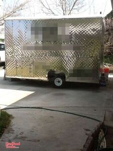 12' - 2005 Stainless Food Concession Trailer