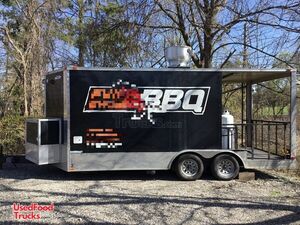 2016 Freedom 8.5' x 18' Kitchen Food Trailer with Porch.